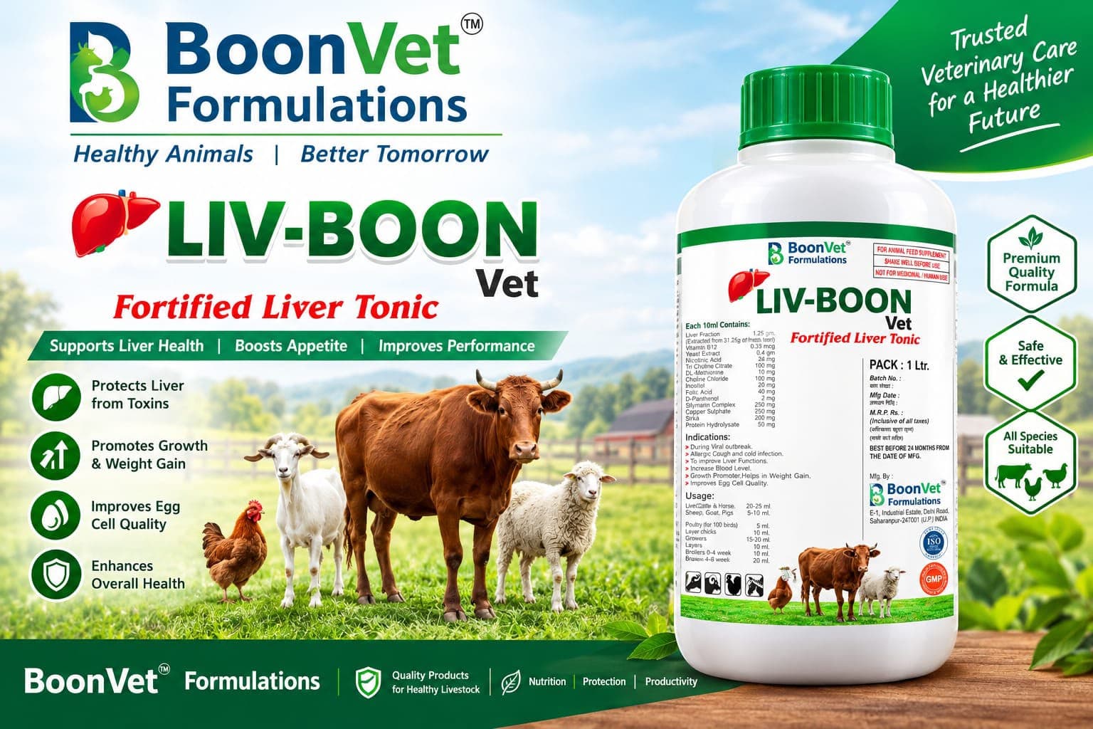 Boonvet Formulations animal nutrition products